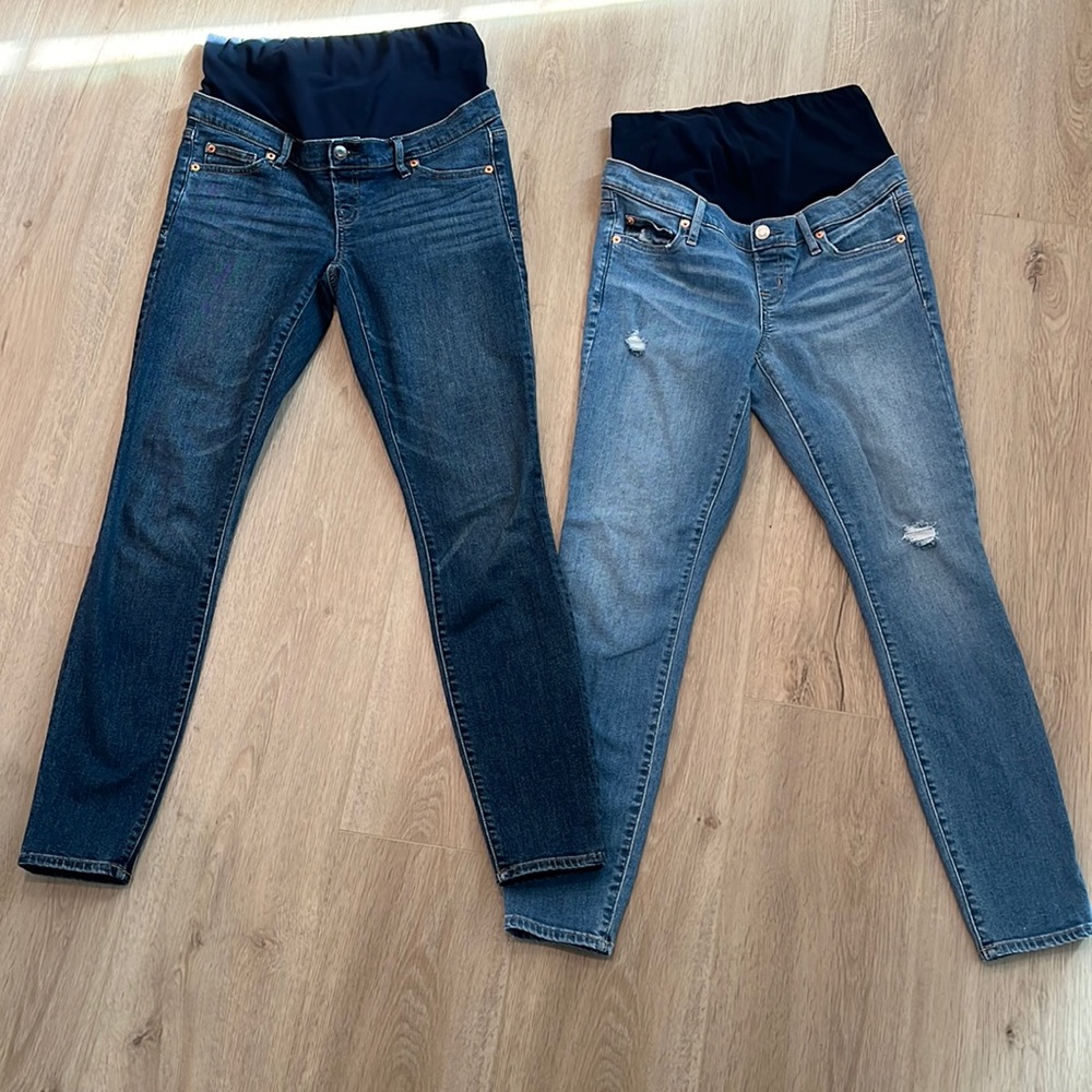 Gap maternity jeans